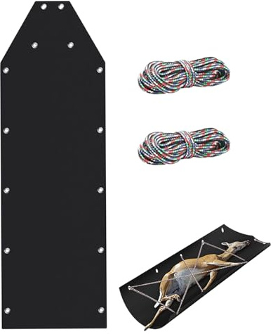 Generisch Deer Drag Sleds – Mehrzweck-Praktischer Schlitten | Tragbares Zubehörset für Eisfischen, Schneespiele, Brennholzausrüstung, Transport, Gebrauchsausrüstung
