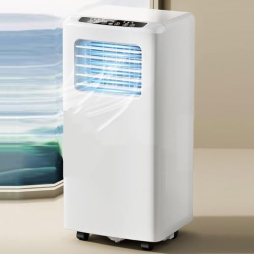 Unità CA portatile, raffredda 500 mq, deumidificatore e ventilatore, kit remoto e finestra per casa, ufficio, camera da letto