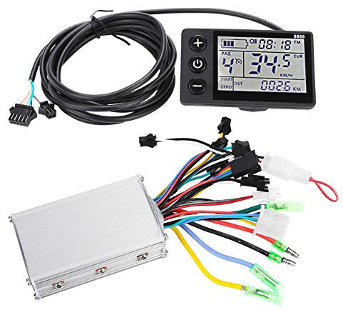 Brushless Controller, 24 V-36 V / 36 V-48 V, 250 W / 350 W, bürstenloser Regler mit LCD-Display, wasserdicht, für E-Bike und Motorrad