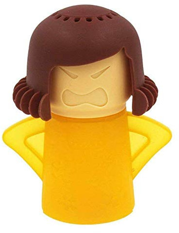 Faneli Angry Mother Nettoyeur vapeur pour micro-ondes 1 pièce Jaune