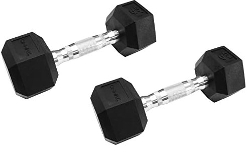 OnWay Poly Premium HEX-Hantel 2er Set schwarz OW1500-4k für Fitness und Krafttraining Hantel in Größe 2 x 4 kg
