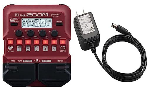 Zoom B1 FOUR Effektpedal & AD-16 Netzteil
