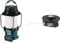 Makita DMR056 Akku-Radio mit Laterne 18V (ohne Akku, ohne Ladegerät) & 1-Fadenkopf Tap&Go 1,6mm 195858-1 Silber