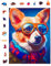 Milliwood Holzpuzzle - Colin Corgi Dog - 316 Teile - Puzzle Winter ab 10 Jahren - Mandala Puzzle für Erwachsene und Kinder - Jigsaw Puzzle aus Holz 27,5x37 cm - Puzzle Hund mit Holz Geschenkbox