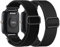 TUCOMO Armband für 19mm Veryfitpro ID205L, Willful ID205L SW021/YAMAY ID205L SW021/LIFEBEE ID205L, Dehnbares Nylon Geflochtenes Loop Elastische Ersatzband für Uwatch3 GT Ufit Herren Damen