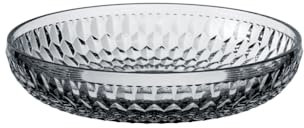 Villeroy & Boch - Boston Shallow Bowl, 24 cm Ø, Crystal Glass Bowl for Desserts, Fruit and Snacks, Dishwasher-Safe, Clear