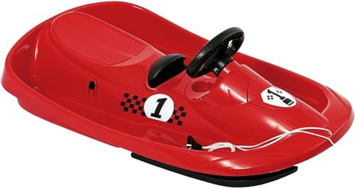 NEUSTANLO by Hamax Bob Lenkbob Lenkschlitten Schlitten SNO Formel Rot