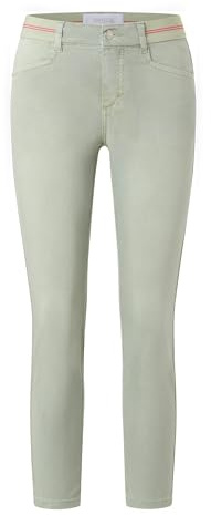 ANGELS 7/8 Jeans Jeans Ornella Sporty mit Stretch-Bund mit Label-Applikationen