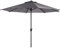 KASANOVA HESPERIDE Parasol 300 x 300 cm Loompa gris décor jardin, gris, grand