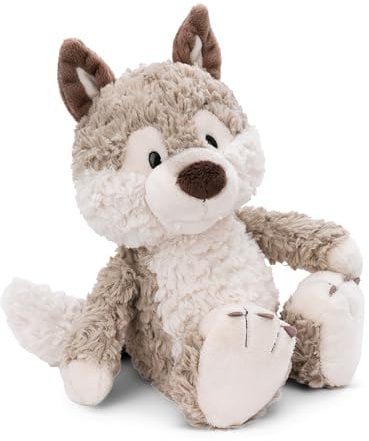 NICI Forest Friends Wolf Kuscheltier Winny 50cm - Flauschiges Stofftier zum Kuscheln, Spielen und Liebhaben, Nachhaltig produziertes Plüschtier - 49952