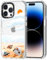 MOSNOVO für iPhone 14 Pro Max Hülle – Durchsichtige, schlanke, stoßfeste TPU+PC-Handyhülle, [6,6 Fuß Fallschutz/Anti-Abziehen] - Baby-Meeresschildkröte
