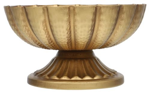 Cabilock Rustikaler Eisenblumentopf Romantische Urne Pflanzgefäß Für Hochzeiten Tischdeko Für Drinnen Und Draußen Stilvolles Design Für Verschiedene Räume