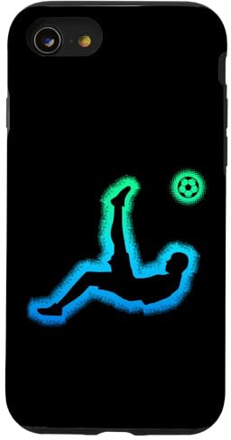Merch By Amazon iPhone SE (2020) / 7 / 8 Football Player Case - Heavy Duty Protection - Polycarbonate & TPU - Male Gift Idea