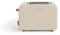 CREATE/TOAST RETRO/Toaster Sand / 6 Leistungsstufen, Krümelschublade, Thermostat, Auftauen, Aufwärmen, 2 breite Scheibenschlitze, 850W