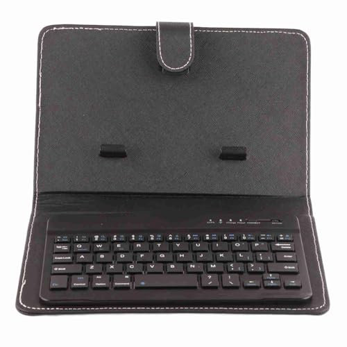 Haosie Tastiera e Custodia per Telefono, Tastiera e Custodia Bluetooth, Tastiera Bluetooth Senza Fili, Compatible con Telefoni iOS/Windows/Android