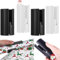 4 Stücke Schwarz& Weiß Geschenkpapier Schneider, geschenkpapier Organizer, geschenkpapier schneider für rollen Christmas Halloween Weihnachten papierschneider