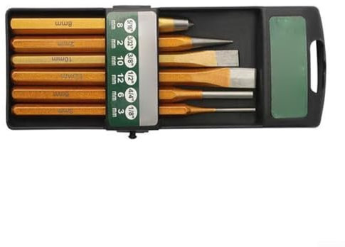 Kit profesional de herramientas de cincel de 6 piezas para aplicaciones de demolición y automoción