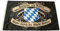 Fahne Bayern - Bayer durch die Gnade Gottes, 90x150 cm, Flagge, Banner, Freistaat Bayern