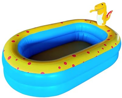 Piscina di irrigatori gonfiabili, Piscina gonfiabile con irrigatore | Piscina di gonfiabili Dinosauri,Centro di gioco, attività acquatiche all'aperto per Ragazze ragazzi