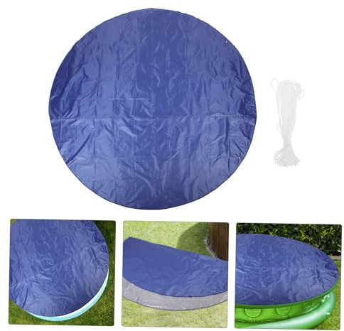 DIKACA Tragbarer Poolschutz Wiederverwendbar Aufblasbarer Pool-staubpool