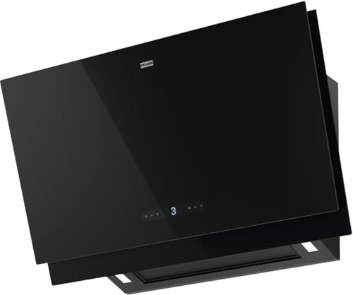 Franke 3300705068 - Dunstabzugshaube für die Wandmontage, 90 cm, Klasse A, schwarzes Glas