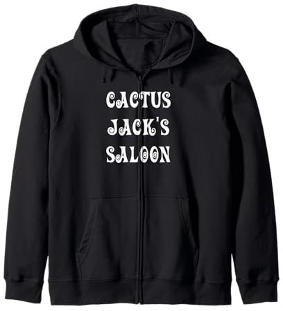Cactus Jack's Saloon Old West Felpa con Cappuccio