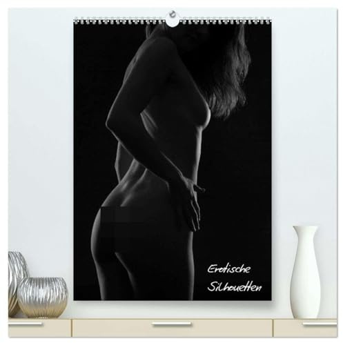Erotische Silhouetten/CH-Version (hochwertiger Premium Wandkalender 2026 DIN A2 hoch), Kunstdruck in Hochglanz: Das Spiel mit Licht und Schatten (CALVENDO Erotik)