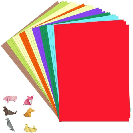 ErShiPing 30 Sheets 230gsm Coloured Card A4(8.3 x 11.7 inch) | Coloured Paper,10 ColorsCard Paper for DIY Card Making Arts Crafts Crafting Scrapbook Creative Party Deco