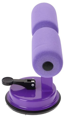 NOLITOY Ergonomische Sit up hilfe mit Saugnapf Stabiles Fitnessgerät für Bauchmuskeltraining Zuhause Verstellbar Langlebig für Bauch Rumpfübungen
