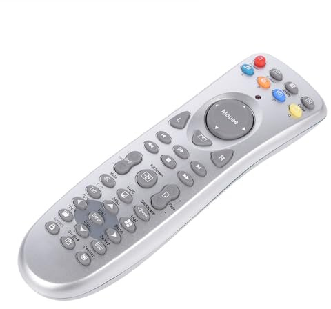 Emoshayoga Clavier de Souris Portable sans Fil USB PC Télécommande Récepteur Infrarouge pour Contrôle Multimédia et PC WINME, WINXP Vista,