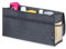 LIVIVO Car Boot Organiser Bag with Flip Cover – Foldable Storage Box with Secure Fastening and Side Pockets – Large Capacity for Tools, Essentials, and Travel Accessories