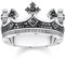 Thomas Sabo Ring Krone, Größe 48, Sterlingsilber und Zirkonia, TR2208-643-11