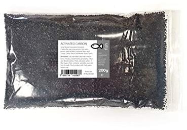 Intralabs Activated Carbon 200g - Small Charcoal Granules Fish Tank Filter Media Aquariums