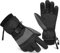 normani 3M Thinsulate Winterhandschuhe Extrem Warme und wasserdichte Unisex Skihandschuhe Farbe Grau/Schwarz Größe XL