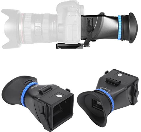 Goshyda Camera Viewfinder, Professional 3in/3.2in Screen SLR Viewfinder,for Camera Camcorder,3X Amplification Camera Viewfinder