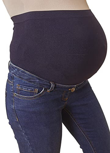 VERTBAUDET Jean Slim de Grossesse Bandeau sans Couture Double Stone 38