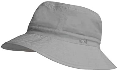 iQ-UV Sonnenhut für Herren & Damen 55-61cm – UPF 50+ TÜV geprüft – leichter und atmungsaktiver Sonnenschutz Hut mit UV Schutz 50 aus recycelten Materialien – idealer Fischerhut für Outdoor-Aktivitäten