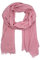 Leslii Bambus Schal Uni (rosa)