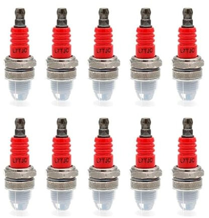 Candela L7TJC da 10 pezzi for motosega a benzina e decespugliatore parti di ricambio