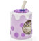 COSTWAY Cat House, Cats Condo Furniture with Rotatable Scratching Post, Dangling Ball Toy & Removable Cushion, Milk Tea Kitten Activity Centre for Indoor Cats (Purple + White)