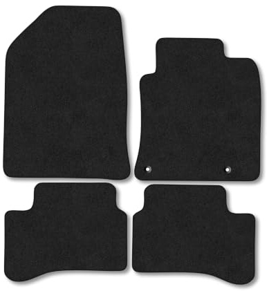 Kia Xceed (2022+) [Plug-in Hybrid] Carpet Car Mats | Black Edge Trim Tailored Fit Floor Mats Full Coverage Protection Accessories Easy Clean Anti Slip Made in the UK