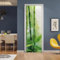 Türtapete Selbstklebend 90x200 cm Türfolie Selbstklebend Bambus Türaufkleber Türposter Bambusblätter Türsticker Fototapete 3D Effekt für Schlafzimmer Wohnzimmer Küche 1625A