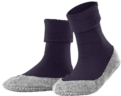 FALKE Damen Stoppersocken Cosyshoe W Hp Wolle rutschhemmende Noppen 1 Paar, Rot Wineberry 8761, 39-40