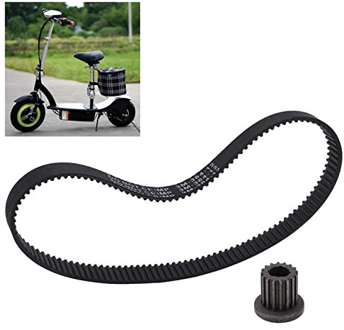 Gummi Zahnriemen 384-3-M-12 Antriebs riemen Ersatz mit 16T 8mm Riemens cheibe für Elektro Roller Teil Zubehör