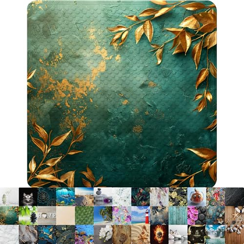 Sanilo Badematte 53 x 53 cm, rutschfeste Duschmatte für Dusche und Badewanne, Antirutschmatte maschinenwaschbar und schimmelresistent (Greego)