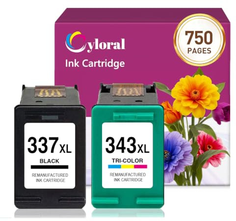 337 XL 343 XL für HP 337 343 Druckerpatronen DeskJet 5940 6983 D4155 D4163