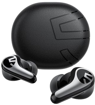 Soundpeats C30 Hybrid ANC Hi-Res LDAC TWS Auriculares Intra-Auriculares Inalámbricos Bluetooth 6.0 Negro