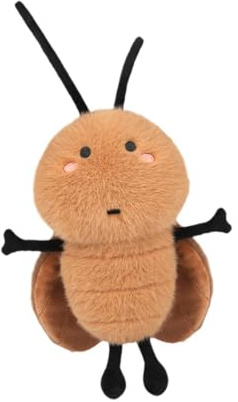 KIXZSAZ Kakerlake Plüschtier Kuscheltier Niedliches und bequemes Schlafzimmer Wohnzimmer Auto Geschenke für Kinder und Freunde Kakerlake Plüschtier Figur Capybara