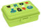Fizzii Lunchbox (Inkl. Obst-/ Gemüsefach, schadstofffrei, spülmaschinenfest, Motiv: Monster)