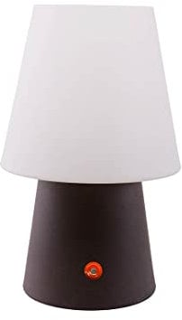 8 seasons design Leuchte No.1 brown (30 cm, LED, dimmbar), Stehleuchte, Tischleuchte, wetter- und frostfest, Indoor & Outdoor, braun, 32548L, 18 x 18 x 28,5 cm